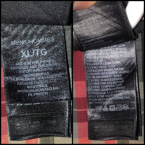 TheNorthFaceππXL Short Sleeve Flannel with 2 pockets snaps Red Gold Black - Picture 3 of 16